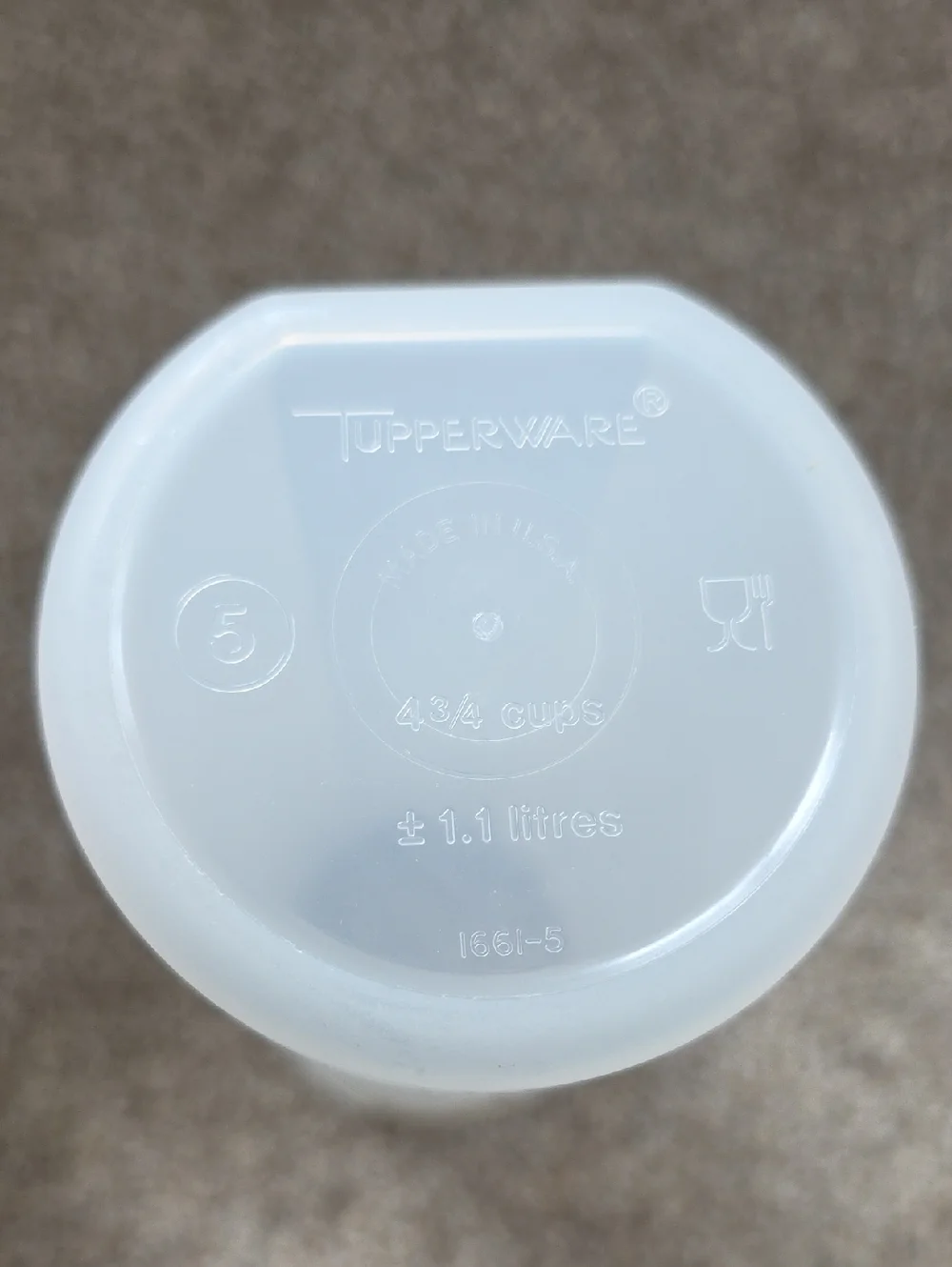 Tupperware this vintage